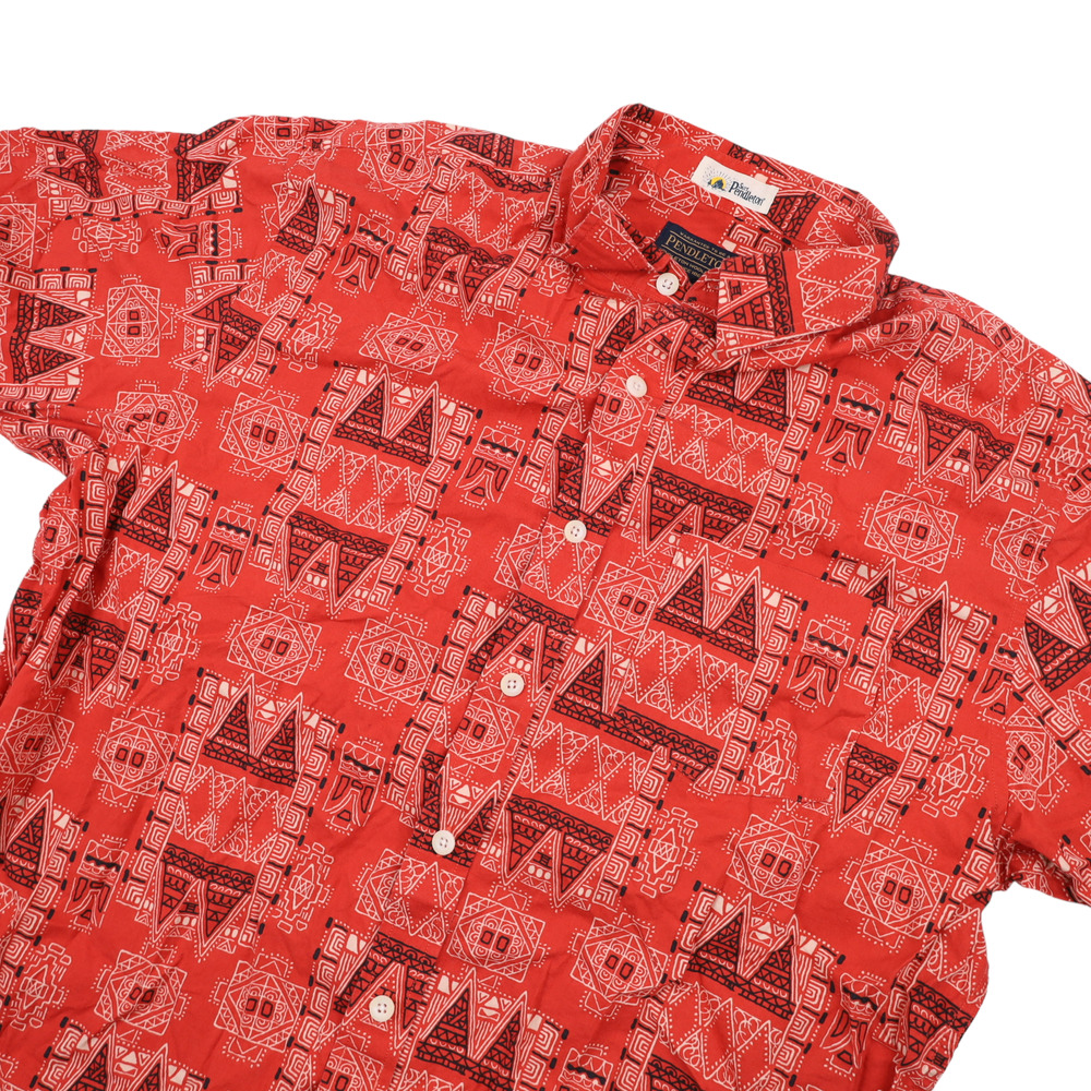 Surf Pendleton Allover Print Button Down Summer S… - image 2